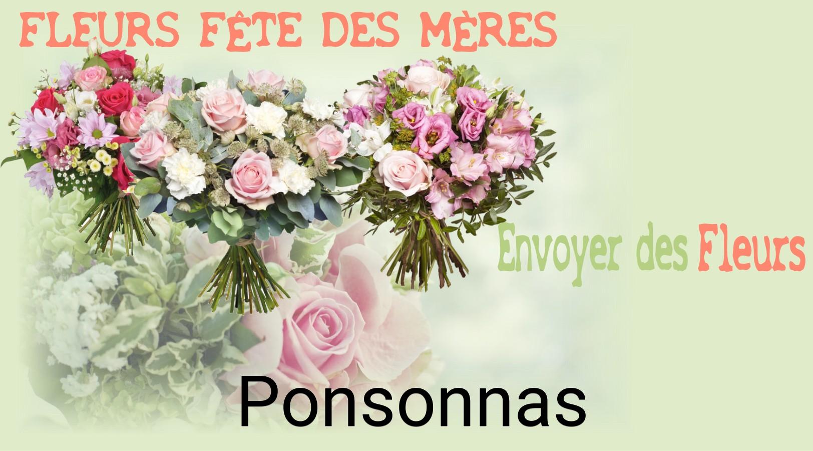 Bouquet de Fête des Mères livré à Ponsonnas